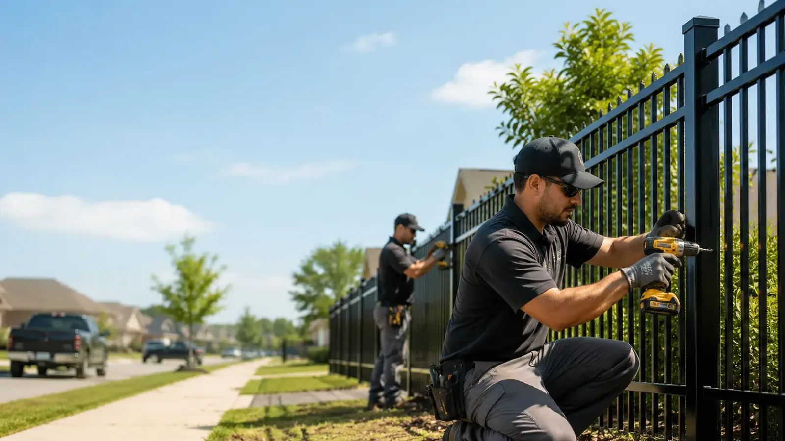 Metal Fence Installation in Lillie, LA